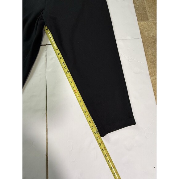 Michael Kors Women’s Black Pull On Pants, Elastic Waist, Side Straight Sz 3X - Picture 5 of 10